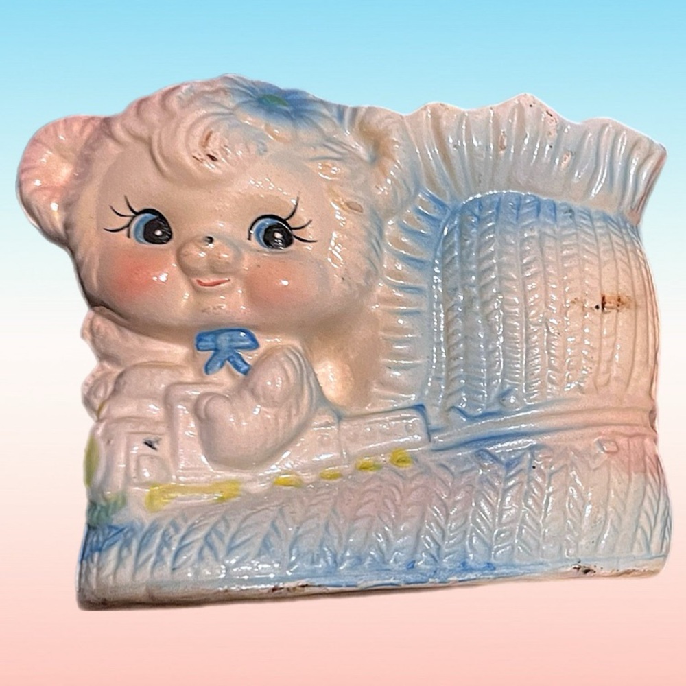 Vintage!😍😍 Mid-Century Ceramic Lamb Planter😍😍